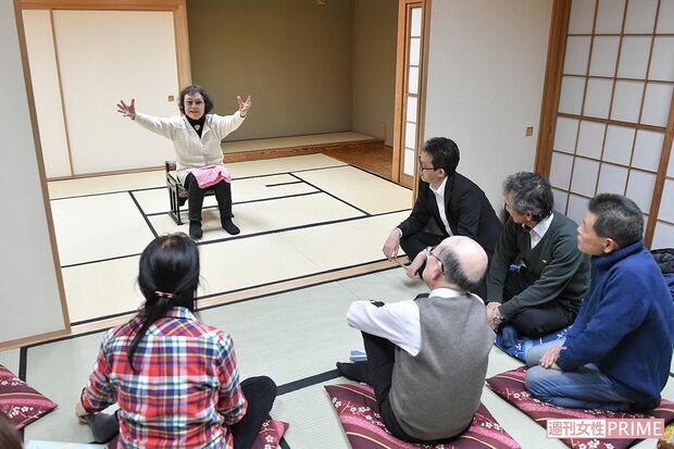 6月に開催される落語の会に向けて練習