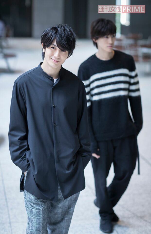 太田基裕、植原卓也（写真奥）　撮影／廣瀬靖士