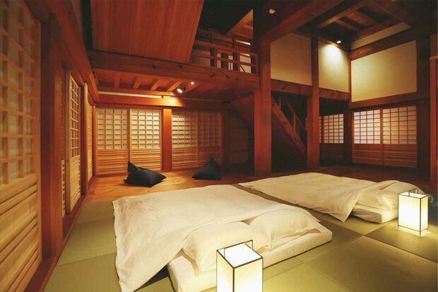 愛媛県にある大洲城は、天守を貸し切りにして泊まることができる（公式サイトより）