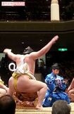 白鵬の横綱土俵入りは不知火型