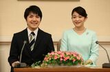 9月3日、婚約会見での眞子さまと小室圭さん