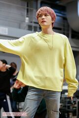 ツアーリハ中のジェジュン　撮影／森田晃博