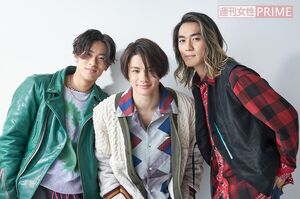 （左から）深堀未来、海沼流星、砂田将宏　撮影／廣瀬靖士