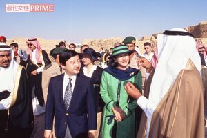 初めての海外公務でサウジアラビアの『ディライヤ遺跡』をご訪問。平成6(1994)年11月