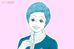 浜木綿子さん イラスト/山口拓真