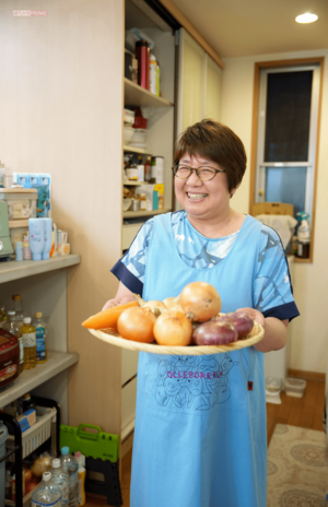 みんなが幸せになれるごはんを作っていくことが夢だと語る「NPO法人いきば」理事長・南谷素子さん（撮影／伊藤和幸）