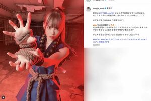 「1週間お風呂に入らない」という、アイドルグループ『煌めき☆アンフォレント』の鈴木Mob.（本人のインスタグラムより）