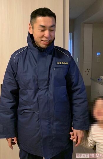 お子さんと諸橋仁智さん