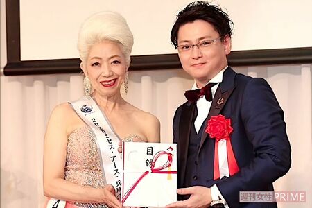2020年には地球環境問題をコンセプトとしたコンテスト「ミセス・グローバル・アース・ジャパン」兵庫エリアの準々グランプリに輝いた 写真提供/川瀬典子