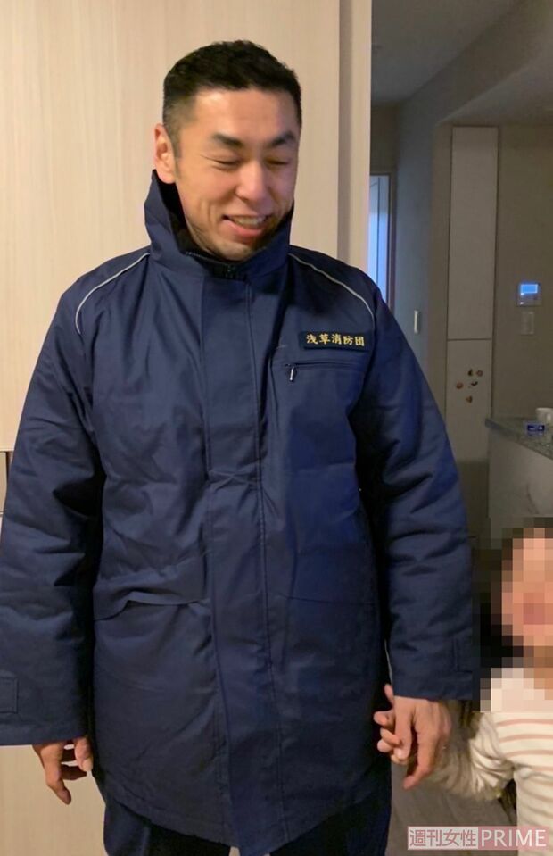 お子さんと諸橋仁智さん