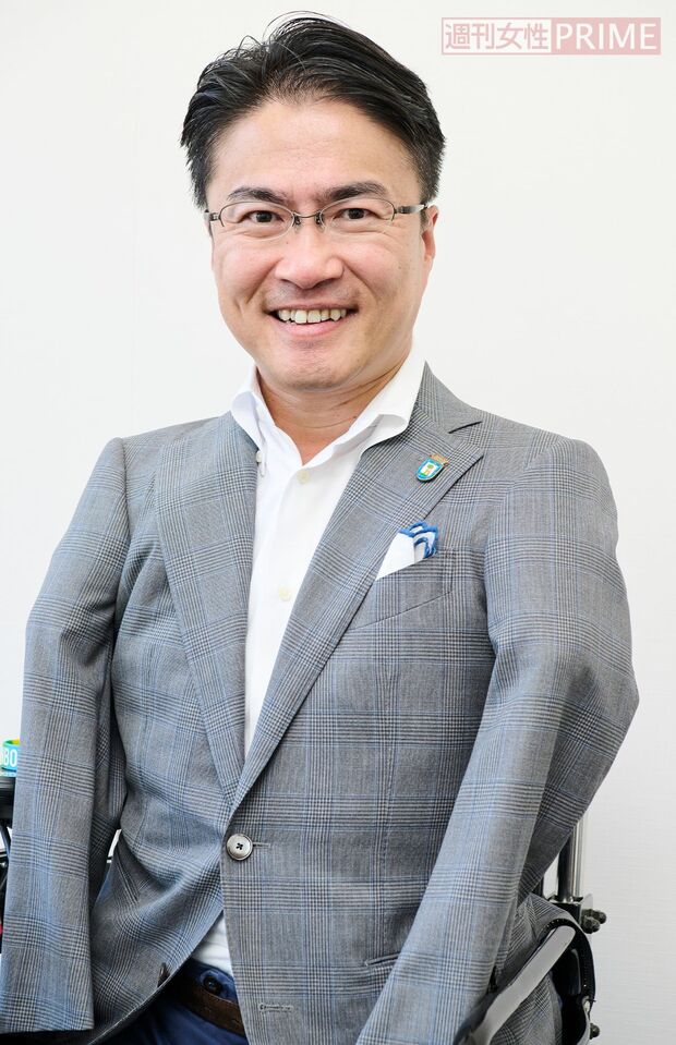 乙武洋匡さん　撮影／山田智絵