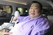 パーティーに向かう車の後部座席にいた徳勝龍を直撃すると、自ら窓を開け答えてくれた