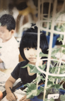 絵を描くことが好きだった小学生の恩蔵さん