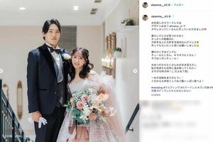 ロッテ・石川柊太と結婚した元AKB・SKE48の大場美奈（本人のインスタグラムより）