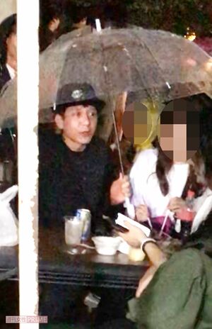 '19年、都内の秋祭りに参加した勝村政信