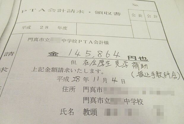 PTAのバレーボールは週1で活動している