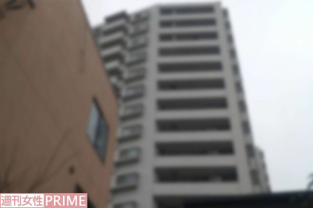 2025年3月2日に転落した男性の遺体が発見された福岡市中央区のマンション