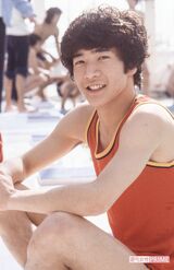 田原俊彦。大磯ロングビーチでのショット（'81年撮影）