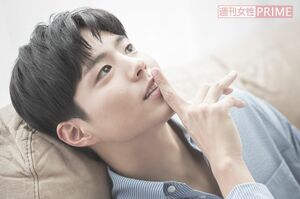 パク・ボゴム　撮影／廣瀬靖士