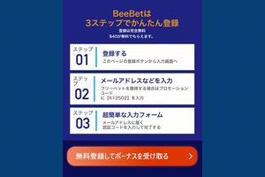 オンラインカジノサービス『Beebet』公式サイトより