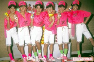 デビューしたてのSMAP