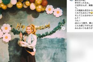 金髪姿になったベッキー(本人のインスタグラムより)