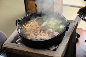 軍鶏鍋　(C)フジテレビ