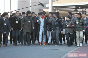 斎藤佑樹に群がる報道陣