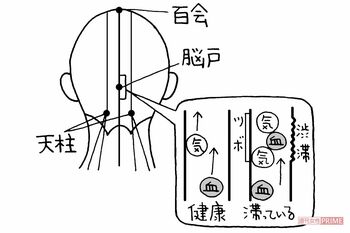 脳の血流量 酸素量が増えて頭スッキリ 脳活ツボ で認知症をブロック 週刊女性prime