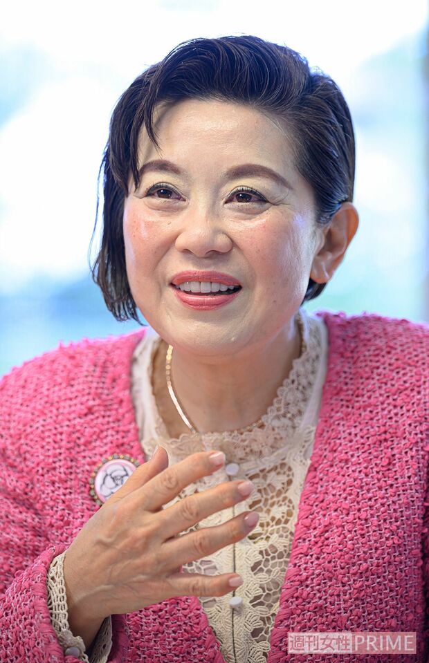 日本開運学協会理事兼家元で開運福顔の専門家の木村れい子さん（撮影／渡邉智裕）