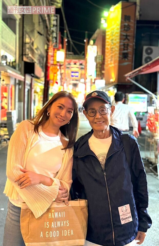 TM NETWORKのコンサートを堪能した夜。最高の1日でした　写真提供／加藤綾菜