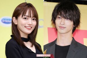 ドラマ『着飾る恋には理由があって』に出演中の川口春奈（左）と横浜流星（右）