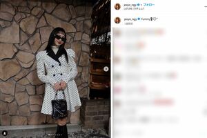 前髪パッツンで印象激変のゆきぽよ（本人インスタグラムより）