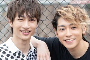 左から木戸邑弥、川原一馬 撮影/廣瀬靖士