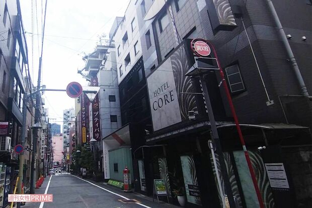 容疑者が少女売春で利用していたと思われる東京都豊島区内のホテル