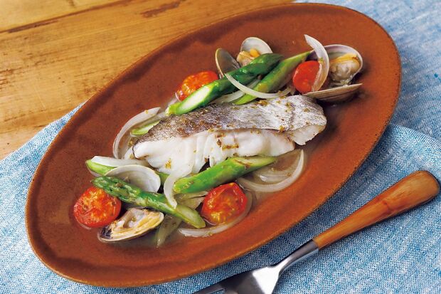 たらのイタリアン蒸し