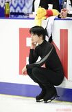 相棒のプーさんとのほっこりショット。リンクを見つめ、たたずむ姿もステキ('19年) 撮影/坂本清