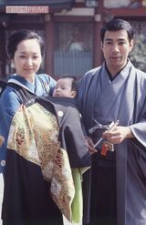 十二代目市川海老蔵・希実子夫妻_長男（つまり現在の團十郎）お宮参りにて