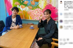 トラウデン直美の弟で、俳優として活躍するトラウデン都仁（本人公式インスタグラムより）