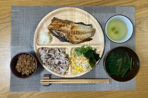 「タシテヨ食材」たっぷりのご飯