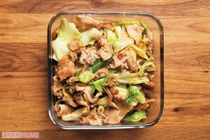 豚とキャベツのピリ辛オイスター炒め/全量分糖質量14.4g（撮影／千葉充）