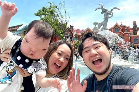 1歳4か月で初めてのディズニーランド