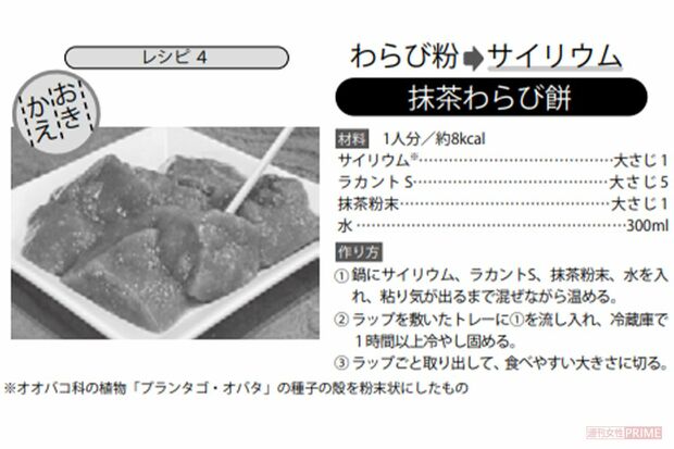 抹茶わらび餅　レシピ