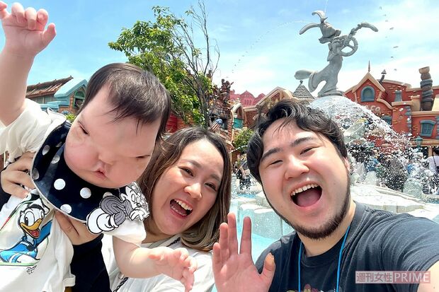 1歳4か月で初めてのディズニーランド