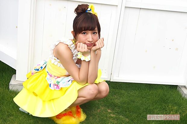 AKB48時代の片山陽加さん(本人提供)