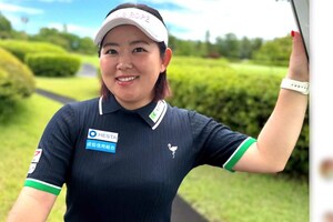 「トリプルボギー不倫」を起こした男性キャディー・栗永遼氏の妻で女子プロゴルファーの浅井咲希（本人のインスタグラムより）