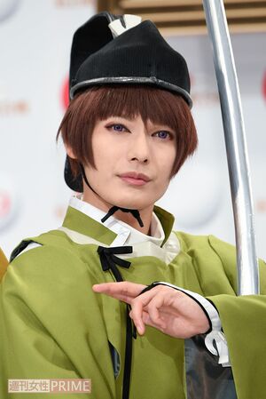 ミュージカル『刀剣乱舞』石切丸役の崎山つばさ