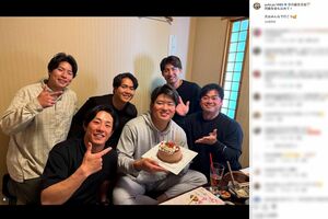 同年代には6億円プレーヤーの村上宗隆選手も(金久保優斗インスタグラムより)