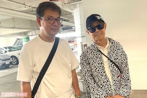 鈴木奈々ちゃんのお父さんと加トちゃんの3人でお出かけしました 撮影/加藤綾菜