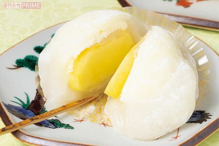 一心堂の「フルーツ大福」 撮影/矢島泰輔